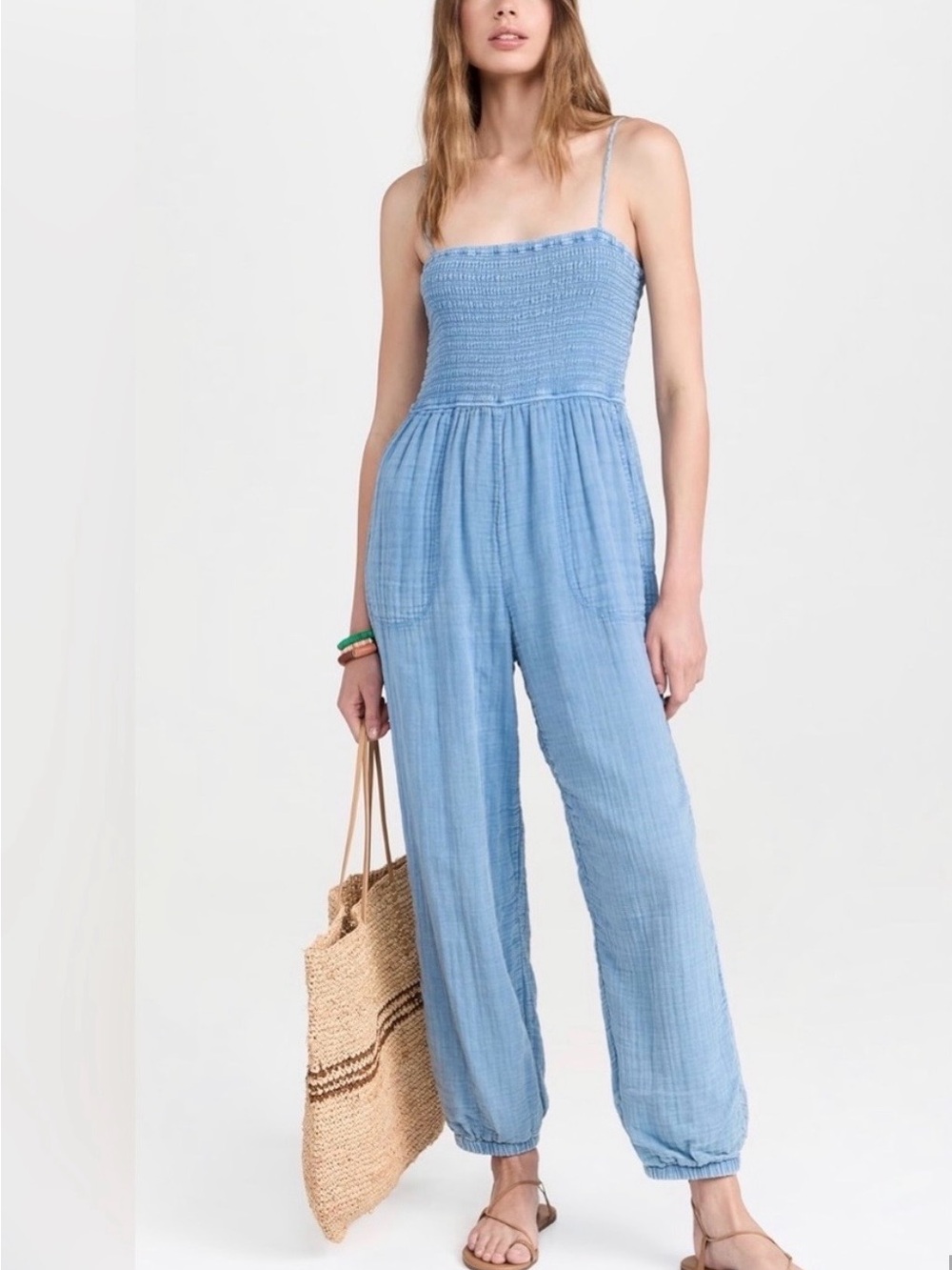 ZSupply smocked jumpsuit, Size M